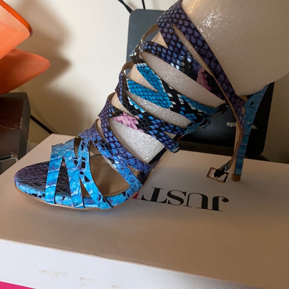 Colorful Blue Sandal